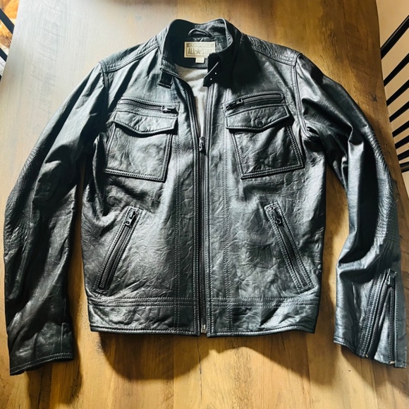 *RARE* Genuine Converse Leather Jacket - Picture 3 of 9